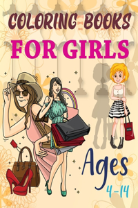 Coloring Books For Girls Ages 4-14