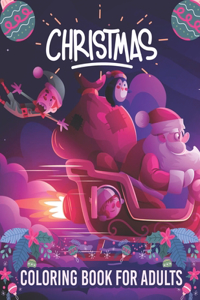 Christmas coloring book for adults