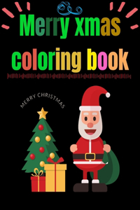 Merry Xmas Coloring Book
