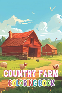 Country Farm Coloring Book