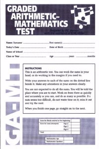 Graded Arithmetic-Mathematics Test Pk10