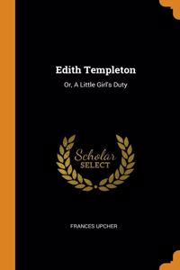 Edith Templeton