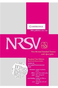 NRSV Standard Text Edition with Apocrypha NR13A Black French Morocco Leather: New Revised Standard Version, Black French Morocco Leather, Standard Text Edition With Apocrypha