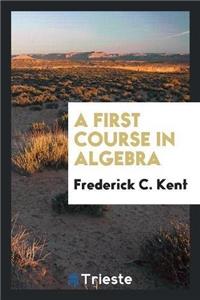 A First Course in Algebra
