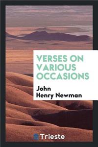 Verses on Various Occasions