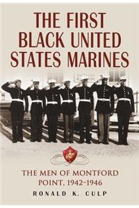 First Black United States Marines