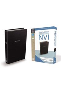 Santa Biblia de Premio Y Regalo Nvi, Leathersoft, Negra Clásica