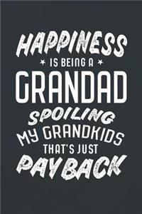 Happiness Is Being A Grandad Spoiling My Grandkids That's Just Payback