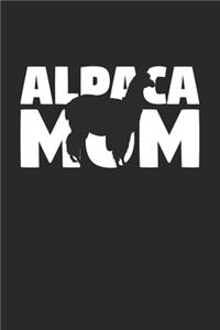 Alpaca Journal - Alpaca Mom Alpaca Notebook - Gift for Animal Lovers