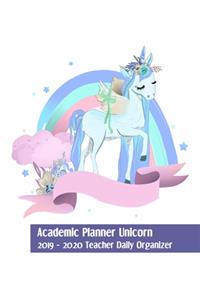 Academic Planner Unicorn