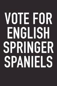 Vote for English Springer Spaniels