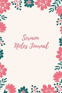 Sermon Notes Journal