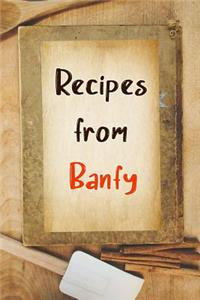 Recipes From Banfy
