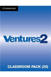 Ventures Level 2 Classroom Pack (Student's Books, Workbooks, Class Audio Cds, Teacher's Edition, Career Pathways)