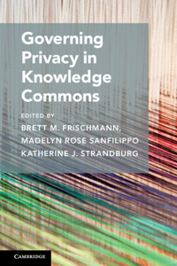 Governing Privacy in Knowledge Commons