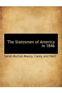 The Statesmen of America in 1846