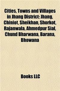 Cities, Towns and Villages in Jhang District