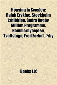 Housing in Sweden Housing in Sweden