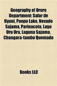 Geography of Oruro Department