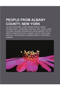 People from Albany County, New York