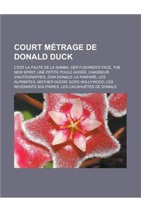 Court Metrage de Donald Duck