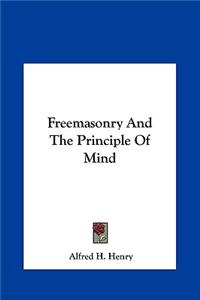 Freemasonry and the Principle of Mind