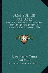 Essai Sur Les Prejuges