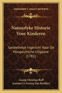 Natuurlyke Historie Voor Kinderen