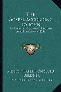 Gospel According To John