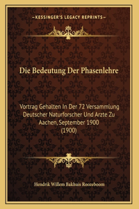 Die Bedeutung Der Phasenlehre