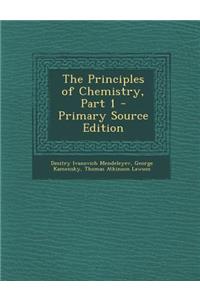 Principles of Chemistry, Part 1