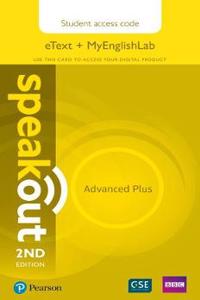Speakout Advanced Plus 2nd Edition eText and MyEnglishLab Access Card