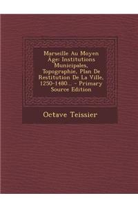 Marseille Au Moyen Age