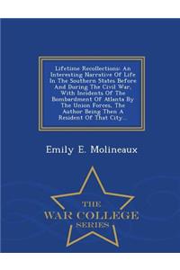 Lifetime Recollections