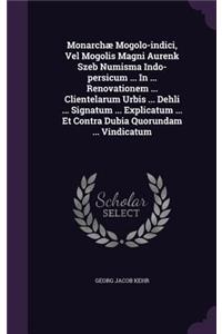 Monarchae Mogolo-Indici, Vel Mogolis Magni Aurenk Szeb Numisma Indo-Persicum ... in ... Renovationem ... Clientelarum Urbis ... Dehli ... Signatum ... Explicatum ... Et Contra Dubia Quorundam ... Vindicatum
