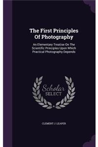 First Principles Of Photography