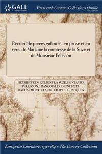 Recueil de pieces galantes