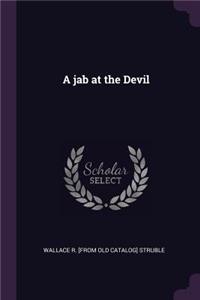 A jab at the Devil