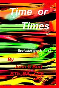Time or Times