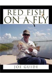 Red Fish On A Fly
