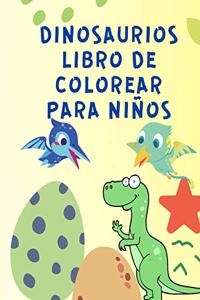 Dinosaurios Libro de Colorear para Niños