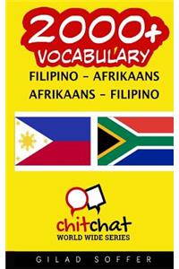 2000+ Filipino - Afrikaans Afrikaans - Filipino Vocabulary