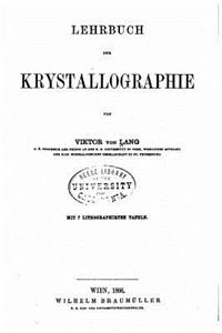 Lehrbuch der Krystallographie