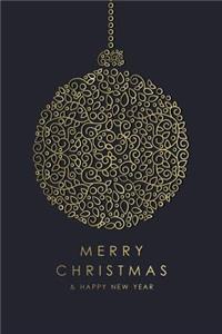Golden Holiday 3 Notebook