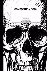 Skull Composition Book