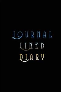 Journal Lined Diary