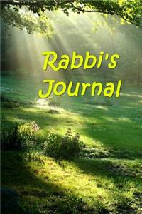 Rabbi's Journal