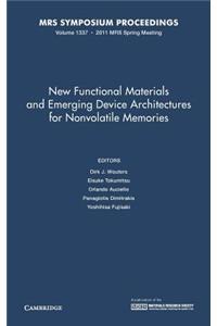 New Functional Materials and Emerging Device Architectures for Nonvolatile Memories