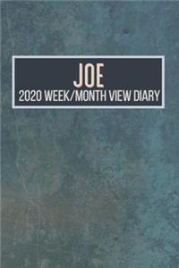 JOE 2020 Week/Month View Diary
