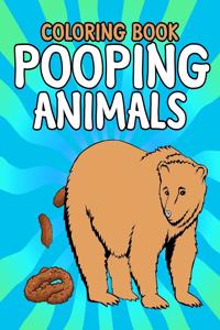 Pooping Animals Coloring Book
